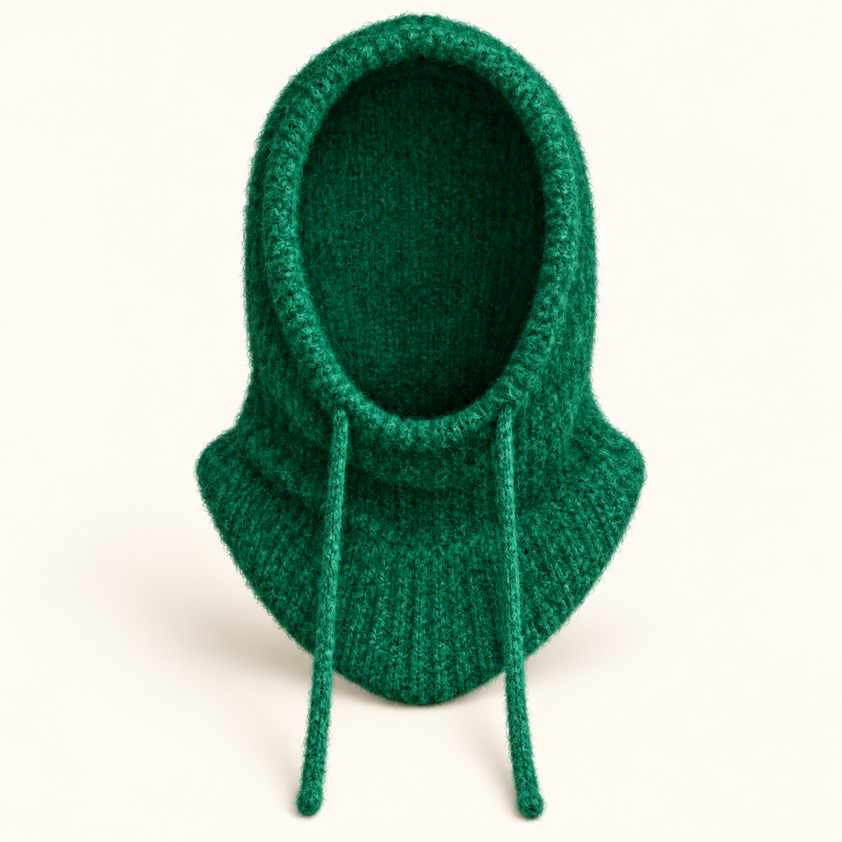 Nuage Vert — Cagoule / capuche femme en maille
